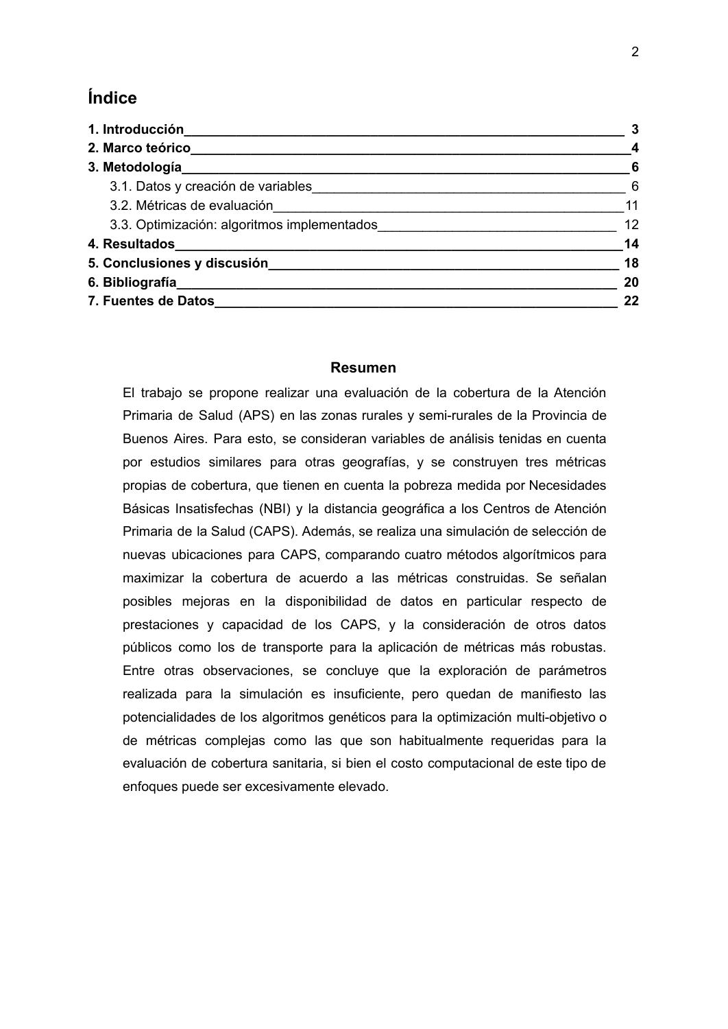 Primary-care access in Buenos Aires Province — page 2 of 23. Open the PDF for the document text.